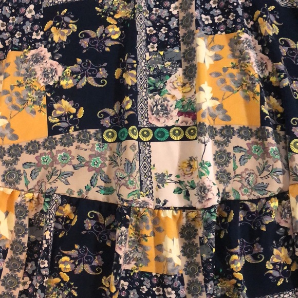 Vintage Handmade Patchwork Circle Skirt - Picture 7 of 14